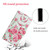 For Samsung Galaxy A21 Painted Pattern Horizontal Flip Leather Case with Holder & Card Slot & Wallet(Rose Flower)