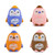 3 PCS Children Animal Press Crawling Toy Car, Random Color Delivery, Specification: Small Penguin