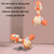 3 PCS Children Animal Press Crawling Toy Car, Specification:Swing Duck (Orange)