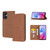 For OPPO A96 5G Woven Texture Stitching Magnetic PU Leather Phone Case(Brown) For OPPO A96 5G Woven Texture Stitching Magnetic PU Leather Phone Case(Brown)