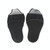 5 Pairs Invisible And Comfortable Sponge Thickened Half Pad Sweat-Absorbent And Breathable Forefoot Pad(Wrap Head Llong Black)