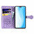 For vivo S7 Lovely Cat and Dog Embossing Pattern Horizontal Flip Leather Case , with Holder & Card Slots & Wallet & Cartoon Clasp & Lanyard(Purple)