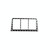 Carbon Fiber Car Headlight Switch Frame Decorative Sticker for Toyota Old RAV4 2006-2013,Left and Right Drive Universal