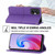 For OPPO A96 5G Woven Texture Stitching Magnetic PU Leather Phone Case(Purple) For OPPO A96 5G Woven Texture Stitching Magnetic PU Leather Phone Case(Purple)