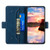 For Samsung Galaxy A52 4G / 5G Stitching Side-Magnetic RFID Leather Phone Case(Royal Blue)
