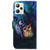 For OPPO Realme C35 Coloured Drawing Leather Phone Case(Oil Painting Owl)