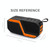 NewRixing NR-5019 Outdoor Portable Bluetooth Speaker, Support Hands-free Call / TF Card / FM / U Disk(Red)
