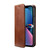 For iPhone 13 Calf Texture Horizontal Flip Leather Case with Holder & Card Slots & Wallet(Brown)