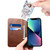 For iPhone 13 Calf Texture Horizontal Flip Leather Case with Holder & Card Slots & Wallet(Brown)