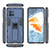 For vivo iQOO 9 Supersonic PC + TPU Shock-proof Protective Phone Case with Holder(Blue)