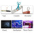 3528 SMD UV Purple Light Strip Epoxy LED Lamp Decorative Light Strip, Style:Waterproof 5m(US Plug)
