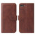 For iPhone SE 2022 / SE 2020 / 8 / 7 Calf Texture Buckle Horizontal Flip Leather Case with Holder & Card Slots & Wallet(Brown)