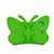 For iPad 10.2 2021 Butterfly Bracket Style EVA Children Falling Proof Cover Protective Case(Green)