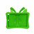 For iPad 10.2 2021 Butterfly Bracket Style EVA Children Falling Proof Cover Protective Case(Green)