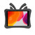 For iPad 10.2 2021 Butterfly Bracket Style EVA Children Falling Proof Cover Protective Case(Black)