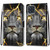 For Samsung Galaxy F22 Coloured Drawing Cross Texture Horizontal Flip PU Leather Case with Holder & Card Slots & Wallet & Lanyard(Fission Lion)