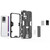 For vivo iQOO 8 Supersonic PC + TPU Shock-proof Protective Case with Holder(Grey)