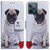 For OPPO Realme C31 Coloured Drawing Leather Phone Case(Pug)