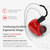 KZ ZS4 Ring Iron Hybrid Drive In-ear Wired Earphone, Mic Version(Red)