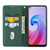 For OPPO A96 5G Woven Texture Stitching Magnetic PU Leather Phone Case(Green) For OPPO A96 5G Woven Texture Stitching Magnetic PU Leather Phone Case(Green)