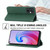 For OPPO A96 5G Woven Texture Stitching Magnetic PU Leather Phone Case(Green) For OPPO A96 5G Woven Texture Stitching Magnetic PU Leather Phone Case(Green)