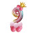 2 Sets T2001 Birthday Gradient Digital Crown Aluminum Film Balloon Set(9)