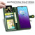 For vivo V20 2021 Solid Color Leather Buckle Phone Case (Green)