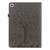 Tree & Deer Pattern Pressed Printing Horizontal Flip PU Leather Case with Holder & Card Slots & Sleep / Wake-up Function For Samsung Galaxy Tab A7 10.4 2020(Grey)