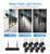 ESCAM WNK618 3.0 Million Pixels 8-channel Wireless Dome Camera HD NVR Security System, Support Motion Detection & Two-way Audio & Full-color Night Vision & TF Card, AU Plug