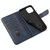 For iPhone 13 Pro Max Calf Texture Buckle Horizontal Flip Leather Case with Holder & Card Slots & Wallet (Blue)
