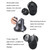 DELUX M618 6-Keys Vertical Handheld Mouse Ergonomic Wired Mouse, Cable Length: 1.5m(Black)