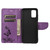 Vintage Embossed Floral Butterfly Pattern Horizontal Flip Leather Case with Card Slot & Holder & Wallet & Lanyard For Xiaomi Redmi 10(Purple)