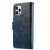 For iPhone 13 Pro CaseNeo Business Splicing Dual Magnetic Buckle Horizontal Flip PU Leather Case with Holder & Card Slots & Wallet (Blue)