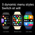 IWO7 1.82 inch Color Screen Smart Watch IP68 Waterproof,Support Bluetooth Call/Heart Rate Monitoring/Blood Pressure Monitoring/Blood Oxygen Monitoring/Sleep Monitoring(Gold)