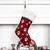 Christmas Sock Decoration Pendant Children Gift Candy Bag(Red)
