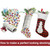 Christmas Decoration Socks Children Gift Candy Bag(Tree)