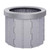 Folding Toilet Travel Car Toilet With Cover Indoor Portable Emergency Camping Toilet(Grey)