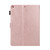 Glitter Powder Stitching Hot-pressed Changing PU Leather Case with Holder & Card Slots & Sleep / Wake-up Function For iPad 9.7 2018 / 2017(Pink)