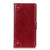 For iPhone 13 Pro GOOSPERY MANSOOR Crazy Horse Texture Horizontal Flip Leather Case with Holder & Card Slots & Wallet (Rose Red)