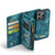 For iPhone 13 Pro CaseMe-008 Detachable Multifunctional Horizontal Flip Leather Case with Card Slot & Holder & Zipper Wallet & Photo Frame (Blue)