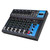 F7 Home 7-channel Bluetooth USB Reverb Mixer, US Plug(Black)