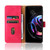 Solid Color Skin Feel Magnetic Buckle Horizontal Flip Calf Texture PU Leather Case with Holder & Card Slots & Wallet For Motorola Moto Edge 20 Pro(Rose Red)