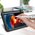 For iPad mini 6 Silicone + PC Shockproof Protective Tablet Case with Holder(Black)