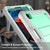 For iPad mini 6 Silicone + PC Shockproof Protective Tablet Case with Holder(Gray + Green)