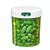 S-052 Round Transparent Plastic Pill Box Storage Box(9x9x10cm)