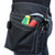 GJD-1 Multi-Function Electrician Tool Bag Portable Hardware Tool Storage Bag Garden Trimming Tool Bag(Black + Khaki)