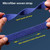 22mm Universal Nylon Weave Watch Band (Colorful Blue)