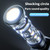 M81 CVC Noise Reduction Unilateral Business Ear-mounted Bluetooth Earphone, Support Siri & One for Two(Silver)