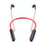 960 Neckband Magnetic Stereo Headphone with LED Display Support TF Card(Red)