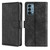 Skin Feel Crocodile Texture Magnetic Clasp Horizontal Flip PU Leather Case with Holder & Card Slots & Wallet For OnePlus Nord N200 5G(Black)